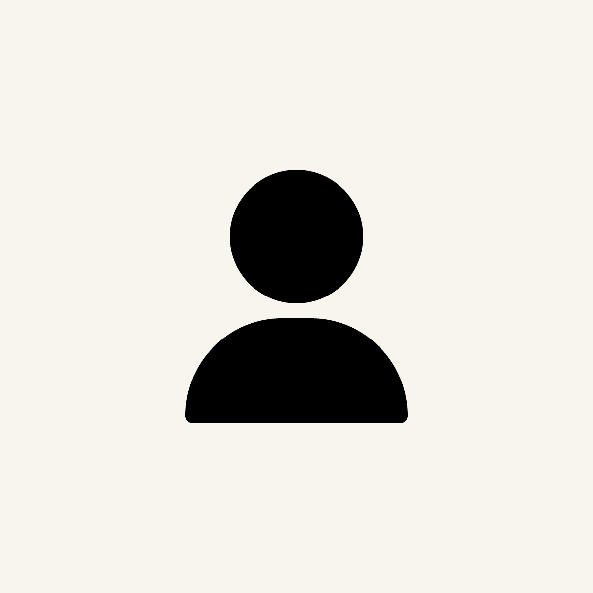 User icon silhouette
